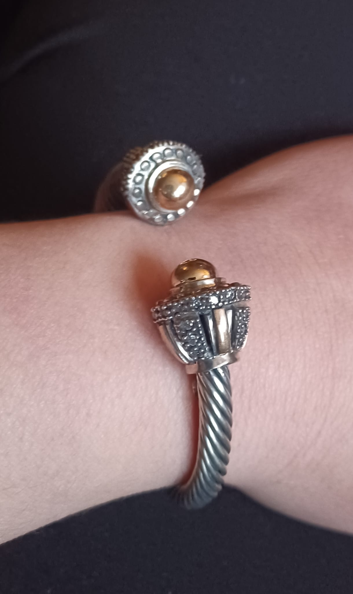 .925 silver with details 10k gold