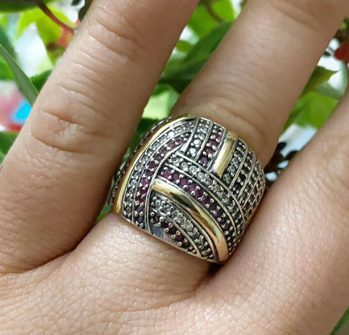 Hot Pink ring