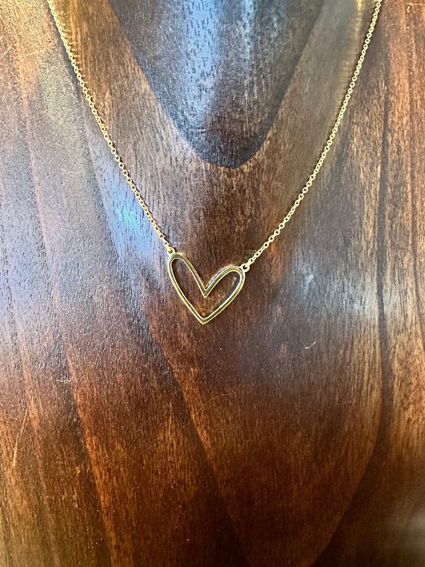 Necklace heart